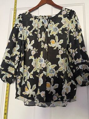 Lauren Conrad floral blouse